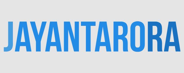 Jayant Arora logo